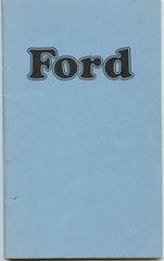 1974 Ford Owner’s Manual – Galaxie 500