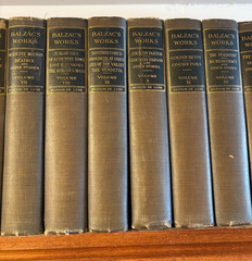 Works of Honore De Balzac (18 volumes), National Library Company,Edition de Luxe