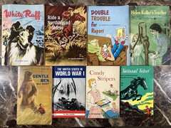 Lot of 23 Vintage Scholastic Paperback Kids Books 1960s SBS TX TW Jokes History