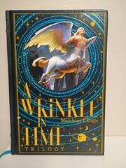 A Wrinkle In Time Trilogy by Madeleine L’Engle Barnes & Noble Leather Bound Ed.