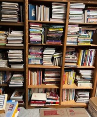 Books by Genre 100~Pound BOOKs Lot Sorted Fiction/Nonfiction