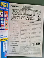 Lot of 2 Family Variety Puzzles & Games by Penny Press – Over 385 Puzzles Each!