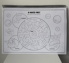 Pokemon Panorama Giant Coloring Activity Pad 45 Pages Stickers 3 Fold-Out Poster