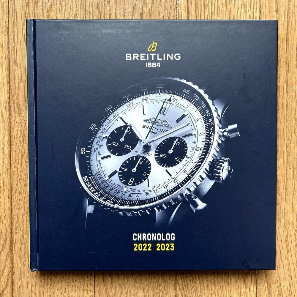 Breitling Watch Catalog 198 Pages No Damage 215mm x 215mm