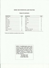 CUB CADET LT1042 LT1045 LT1046 LT1050 PARTS MANUAL