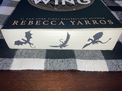 Fourth Wing Special Limited 1st Edition Paperback- Sprayed Edge