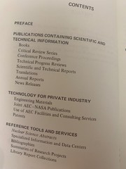 Lot of 10 US Atomic Energy Commission Booklets + Index + Publication List VG