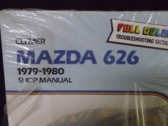 Vintage Clymer Repair Service Shop Manual 1979 80 Mazda 626 A269