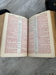 ✝️ National Bible Press Holy Bible Old & New Testament Pronouncing Red Letter