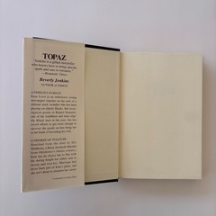 Topaz Beverly Jenkins 1997 Hardcover with Dust Jacket – Nice copy!