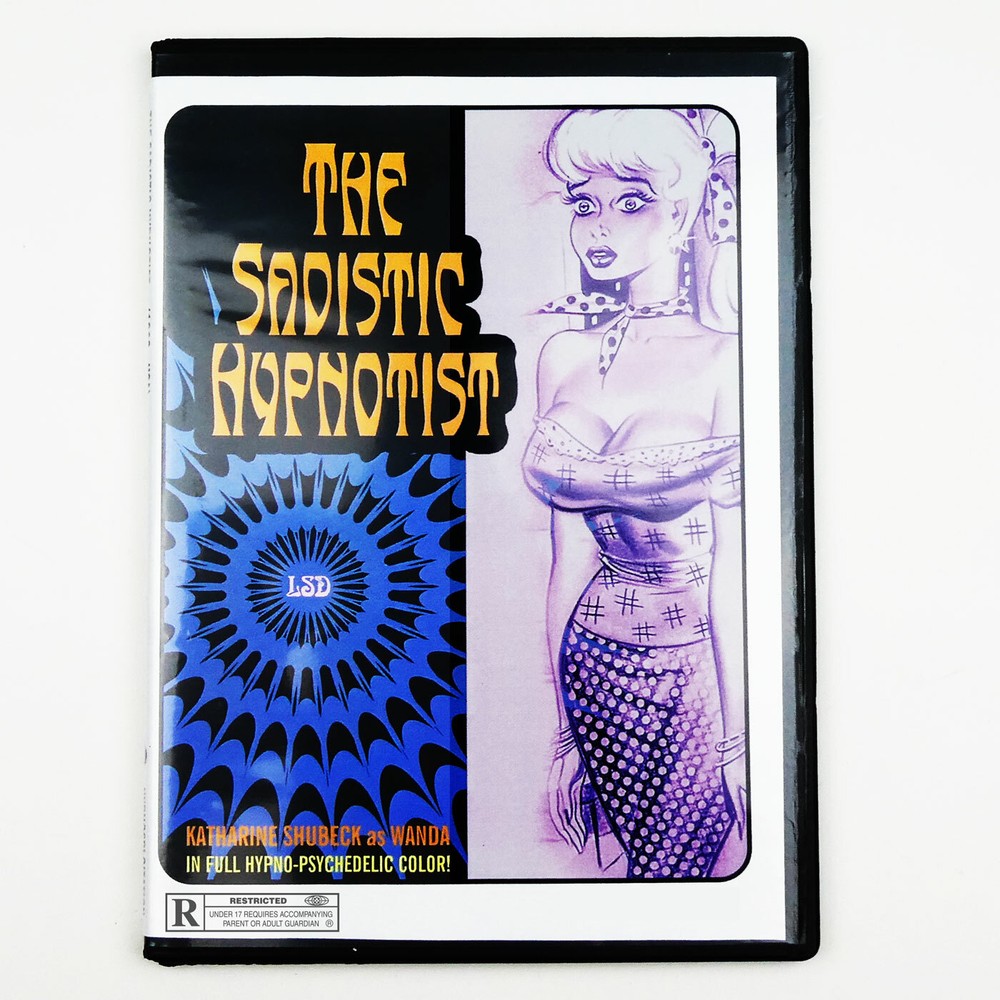 THE SADISTIC HYPNOTIST 1969 Cult B-Movie Hypnosis DVD 1960’s Hypnotism Film