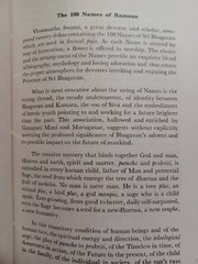 The 108 Names of Sri Bhagavan (Ramana Ashtothra) 1984 Eastern philosophy religio