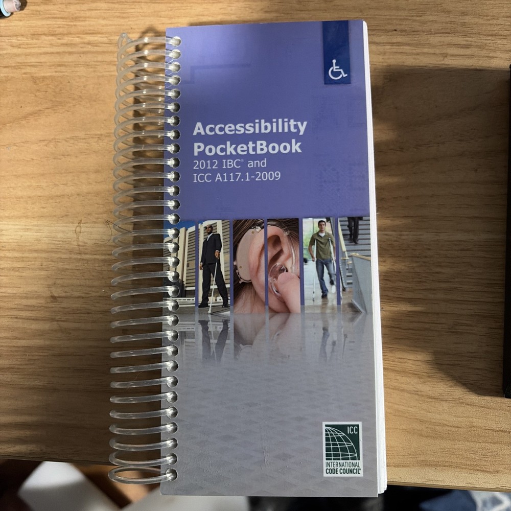 ACCESSIBILITY POCKETBOOK: 2012 IBC and ICC A11712009 – PAPERBOOK By ICC