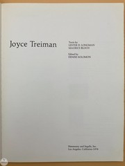 Vintage Joyce Wahl Treiman Hand Signed Art Book with Exhibition Catalogues