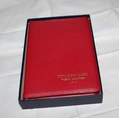 Oxford KJV Bible | *NOS* Persian Morocco Leather „Delta Kappa Gamma” in Box WOW