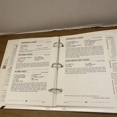 Morris Press Sample Cookbook 2 Ring Binder A Taste Of Heaven