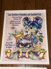 4 Adult Coloring Books: Heather Valentin under the „Lacy Sunshine” brand
