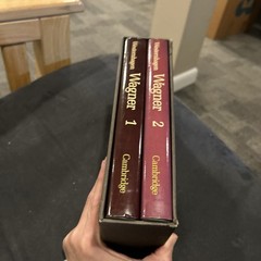 Wagner, by Curt von Westernhagen (Two Volumes)