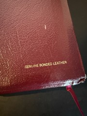Spirit Filled Life Bible Nelson 2255BG Bonded Leather NKJV Red Letter 1991 READ