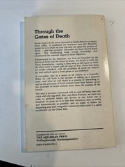 THROUGH THE GATES OF DEATH, Dion Fortune, Paperback Seventh Impression 1982