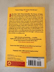 Smarter Faster Better Charles Duhigg 2017 Trade Paperback Productivity Business