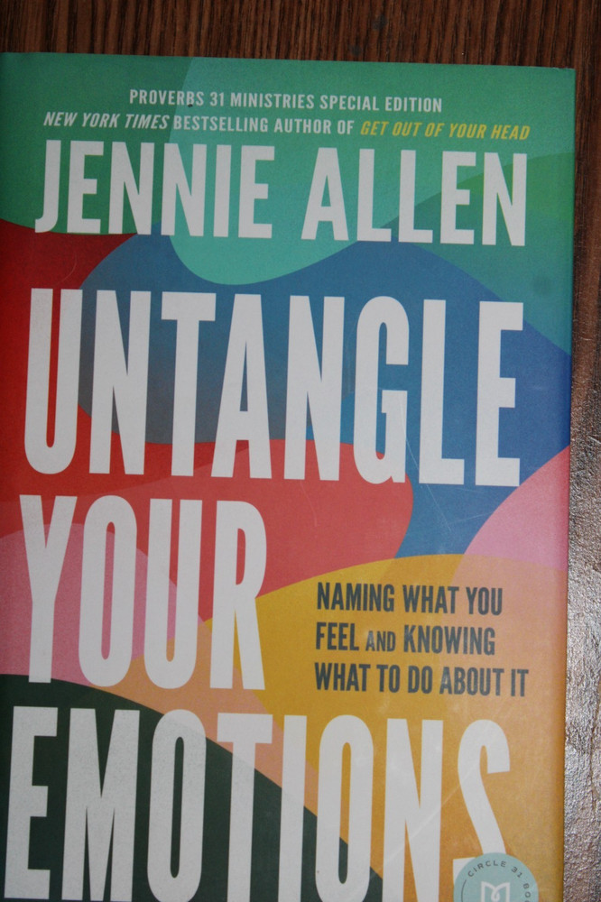 Untangle Your Emotions: Naming What You Feel & Knowing What…-Jennie Allen – New!