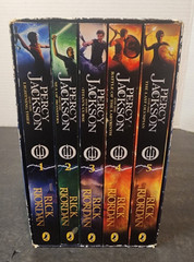 Percy Jackson Ultimate Collection 5 x Paperback Boxset Box Set Rick Riordan
