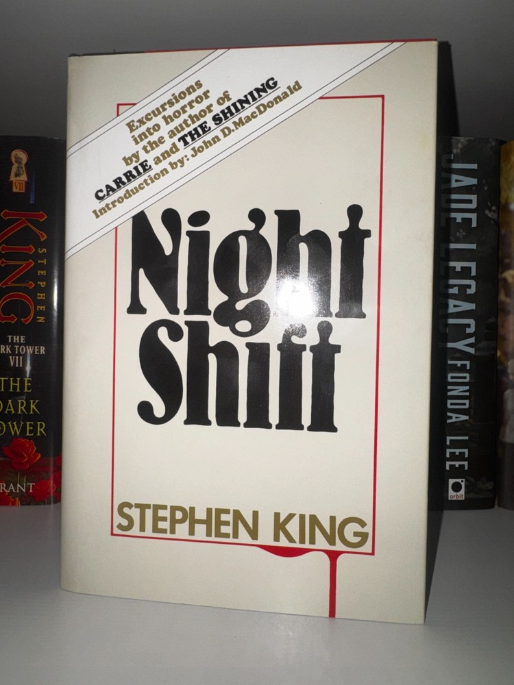Stephen King Night Shift 1978 Hardcover W/Dust Jacket VGC