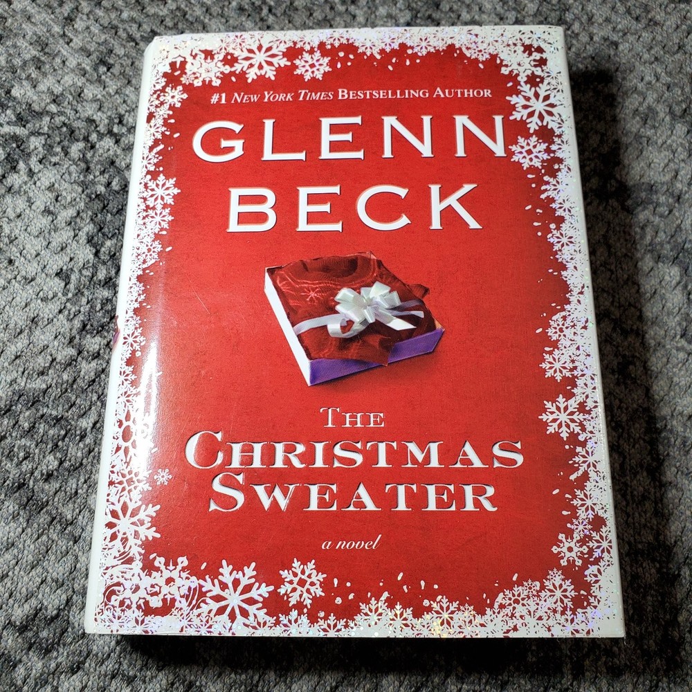The Christmas Sweater Glenn Beck 2008 Holiday Fiction Threshold Hardcover Book