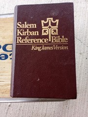 Salem Kirban Reference Bible King James Version AMG 4th Printing 1985 ACCEPTABLE