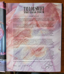 New Official Taylor Swift The Eras Tour Book Hardcover