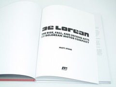 DeLorean Motor Company Hardcover Book – 192 Pages by Matt Stone