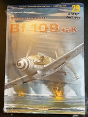 MESSERSCHMITT BF-109 G/K, VOL.111 KAGERO MONOGRAPHS #29 STILL SEALED FREE DECALS