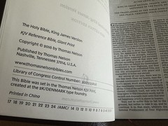 KJV Comfort Print Reference Giant Print Bible Burgundy Bonded Leather Red Ltr