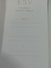 ESV Student Study Bible Hardcover By ESV Bibles by Crossway