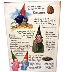 Gnomes Book Wil Huygen Rien Poortvliet Illustrated Hardcover signed