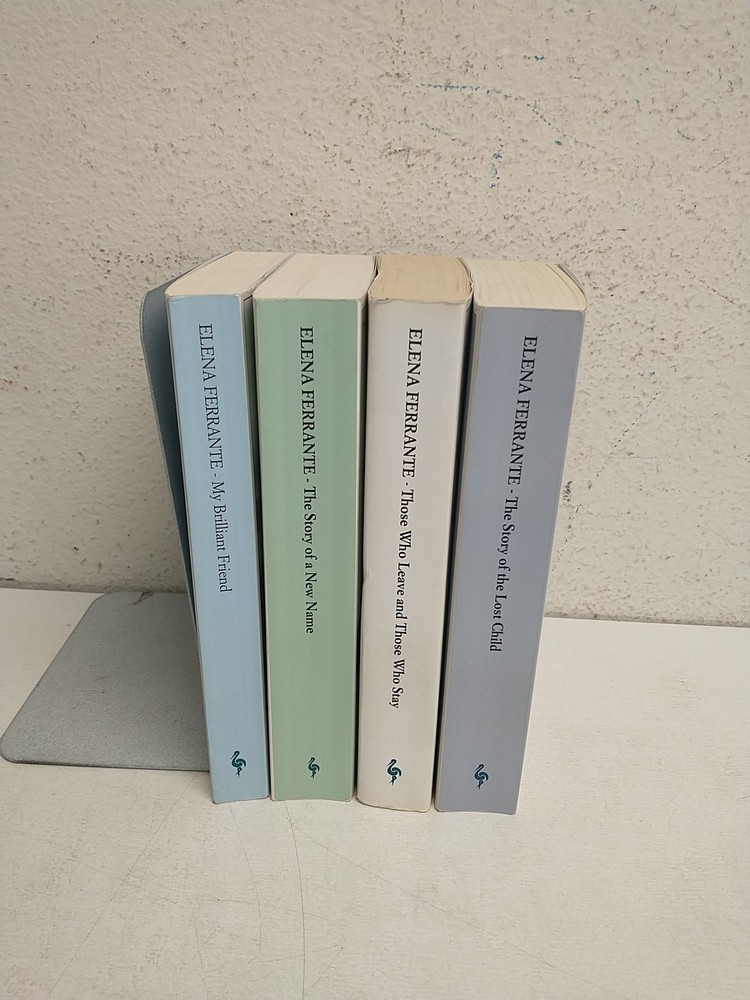 Elena Ferrante Neapolitan Novels Complete Set Full Series of 4 Books Europa