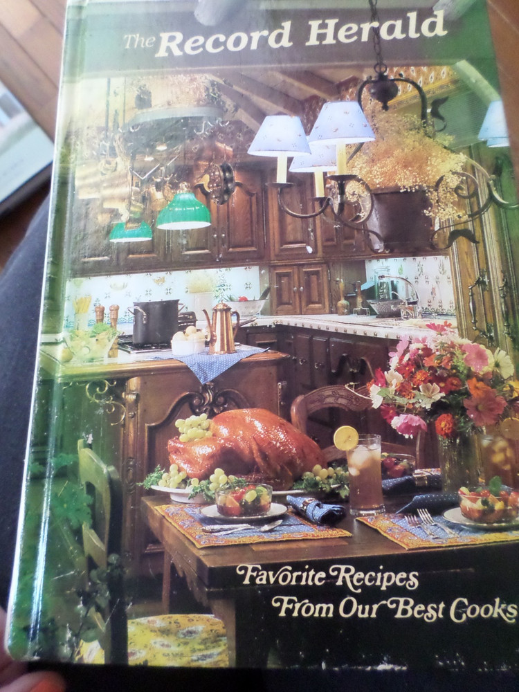 The RECORD HERALD Newspaper WAYNESBORO PA PENNSYLVANIA HC Cookbook 400+ Pages