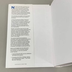 WILEY John Motgomery & Mark Van Clieaf; Net Zero Business Models 416 PAges