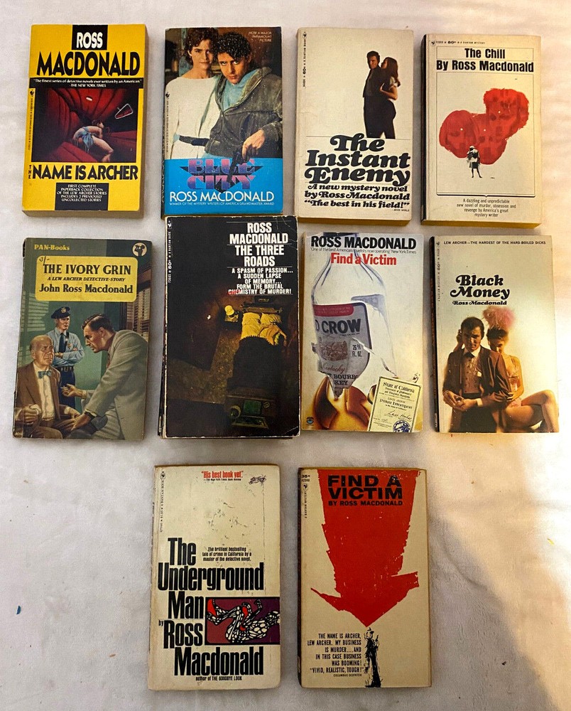 Lew Archer Ross Macdonald CHOOSE YOUR TITLE: Low Price PB ‘70-90 Good toVG #6