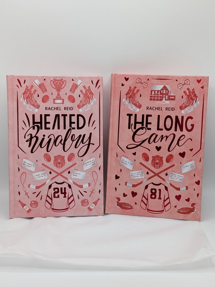 SIGNED Rachel Reid Heated Rivalry & The Long Game Mahogany Mail Limited Edition