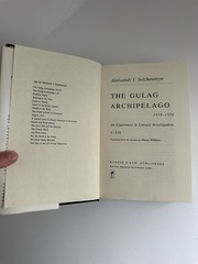 Aleksandr Solzhenitsyn The Gulag Archipelago Vol 3 V-VI HC DJ 1978