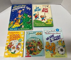 Vintage 29 Lot Berenstain Bears Paperback Books by Stan & Jan, He Bear She Bear