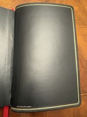 NASB Preacher’s Bible Premium Goatskin Leather Black Premier Collection 1995