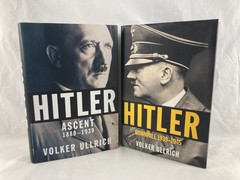 Hitler Ascent (1889-1939) & Downfall (1939-1945) – Volker Ullrich 2 Vol Bio HCDJ