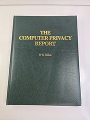 Lot Of 5 – W G Hill Books PT, PT2, Tycoon, Computer Privacy & Banking In Silence