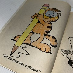 Garfield 1988 A Coloring Book Golden 31 Pages Vintage Used See Pics/80