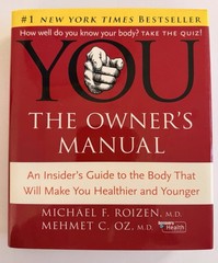 Lot of 4. “You “ Books : Dr .OZ Dr. Roizen , Staying Young, Diet, Owners Manual