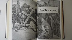 The Holy Bible King James Version Gustave Dore Illustrated Leather Bound NEW