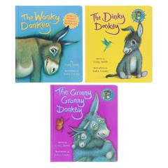 The Wonky Donkey by Craig Smith 3 Books Box Set – Ages 2-6 – Board Book